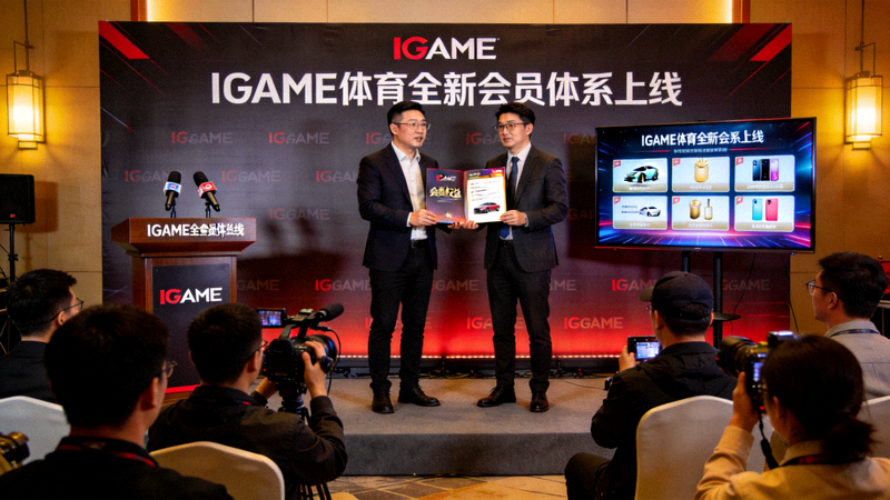 IGAME体育全新会员体系上线新闻发布会现场照片 - 管理层介绍会员权益