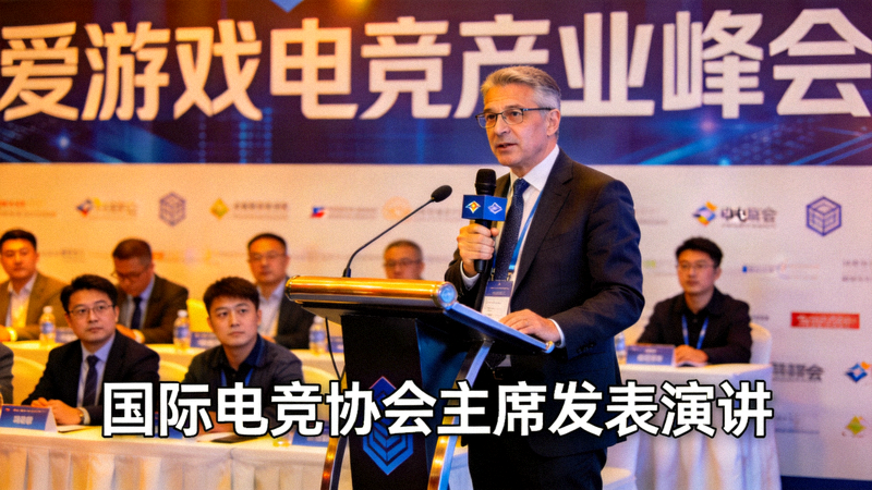 爱游戏电竞产业峰会确认重量级主题演讲嘉宾 - 国际电竞协会主席发表演讲