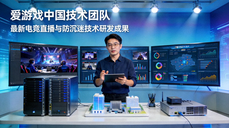 爱游戏中国技术团队展示最新的电竞直播与防沉迷技术研发成果
