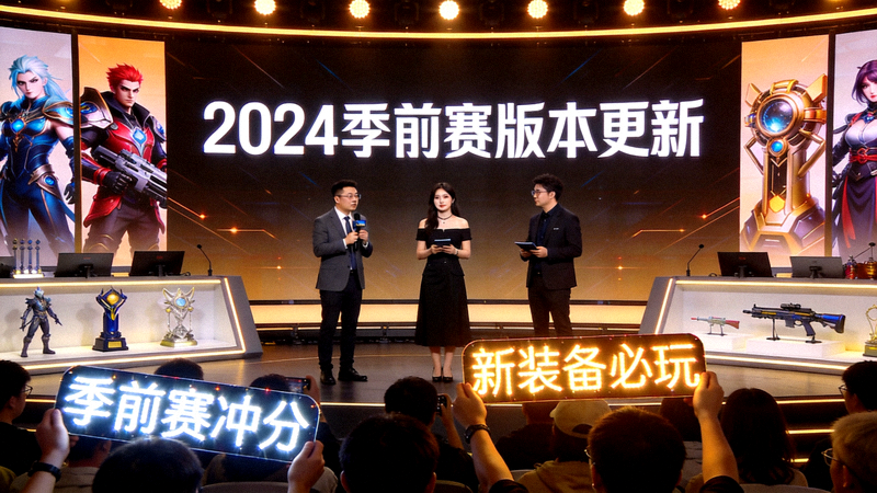 英雄联盟2024赛季季前赛版本更新内容发布会现场照片
