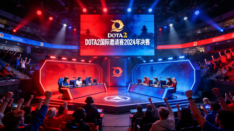 DOTA2国际邀请赛2024年决赛现场 - 两支顶级战队在西雅图气候宣言竞技馆激烈对决