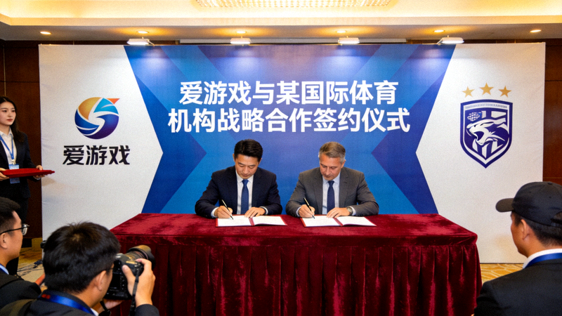 爱游戏与某国际体育机构达成战略合作签约仪式现场