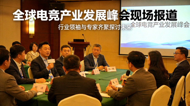 全球电竞产业发展峰会现场报道 - 行业领袖与专家齐聚探讨未来