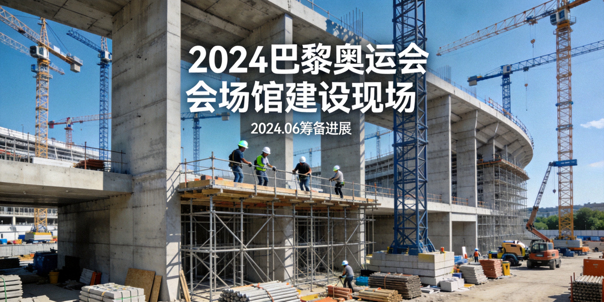 2024年夏季奥运会筹备进展 - 巴黎奥运会场馆建设现场