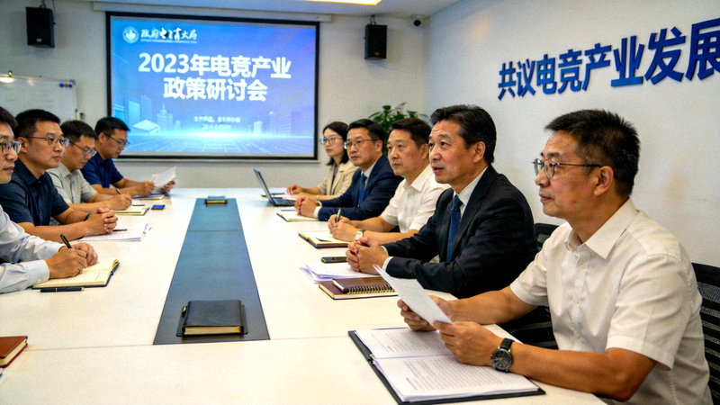 2023年电竞产业政策研讨会现场照片 - 政府官员与行业代表共议发展