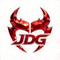 JDG战队2025赛季全新logo - 红色恶魔角设计
