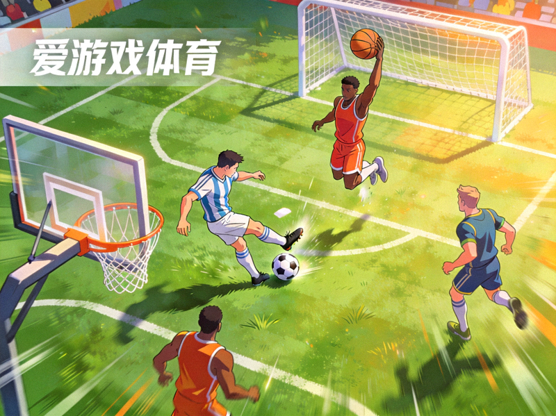 爱游戏体育游戏内多体育项目融合对战画面展示 - 足球与篮球竞技场景
